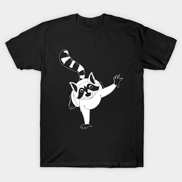 raccoon T-Shirt by big_owl